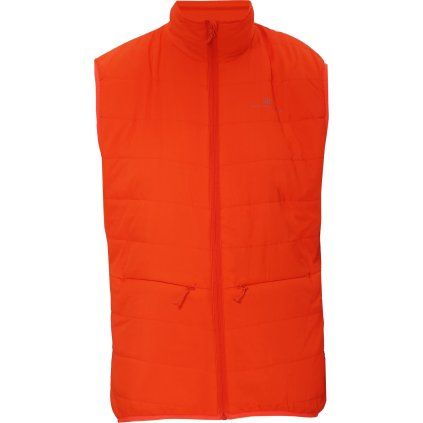 Pánská zateplená vesta 2117 Ekeby - Eco oranžová (Velikost S)