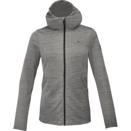 Dámská powerstretch mikina s kapucí 2117 Hide šedá (Velikost XS)