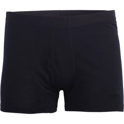 Pánské boxerky z merino vlny 2117 Ullånger Eco černá (Velikost S)