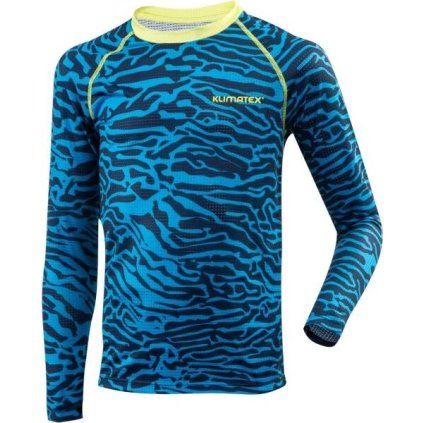 Dětské Quickdry triko KLIMATEX Scota Blue Ice (Velikost 122)