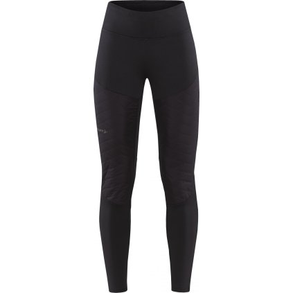 Dámské zateplené kalhoty CRAFT Adv Subz Tights 3 černé (Velikost XS)