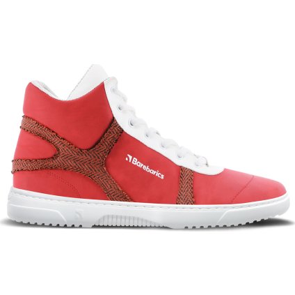 barefoot tenisky barebarics hifly red white 40041
