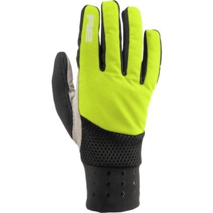 Unisex zateplené rukavice R2 Bond zelené (Velikost S)