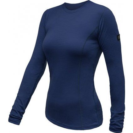 Dámské merino triko SENSOR Active modré (Velikost S, Barva modrá)