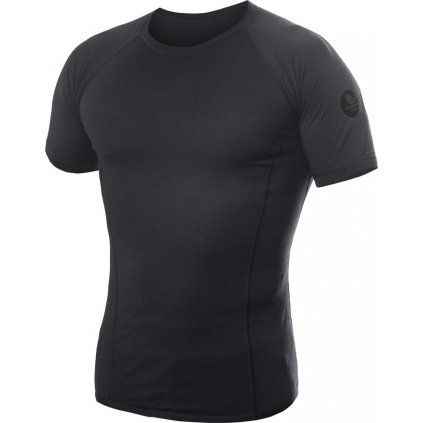 Pánské merino triko SENSOR Air černé (Velikost M, Barva černá)