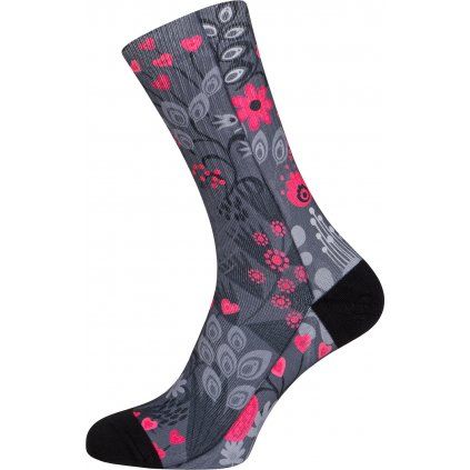 Ponožky ELEVEN Nina Meadow Grey (Velikost L-XL (42 - 45))