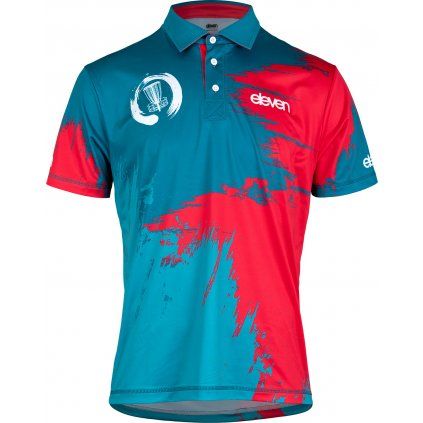 Pánské triko ELEVEN Renne Discgolf Red (Velikost L)