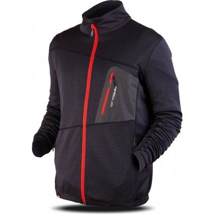 Pánská mikina TRIMM Micron grey/black (Velikost S, Barva grey/ black)