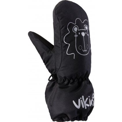 Dětské lyžařské palčáky VIKING Hakuna černá (Velikost 3)