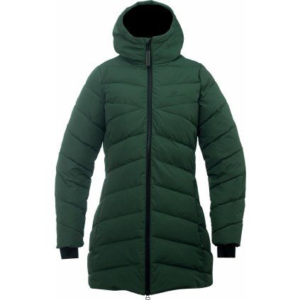 Dámský zateplený kabát 2117 Anneberg zelená (Velikost S)