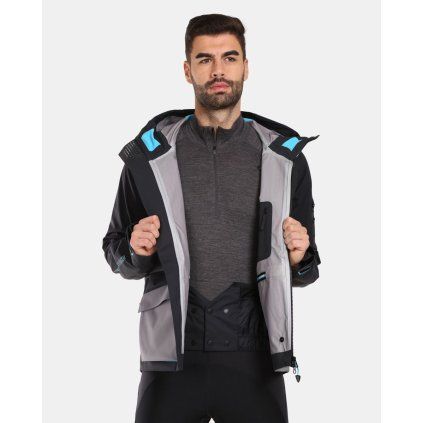 Pánská nepromokavá bunda KILPI LTD Archer černá (Velikost L)
