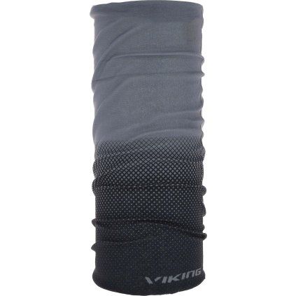 Funkční sportovní nákrčník VIKING 7552 Regular šedočerná (Velikost UNI)