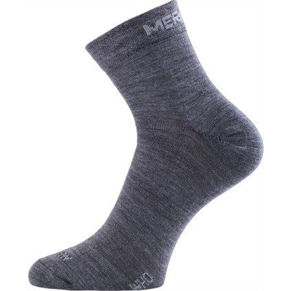 Merino ponožky LASTING Who modré (Velikost S)