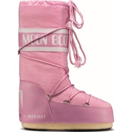 Dámské boty MOON BOOT Icon nylon růžové (Velikost 31/34)
