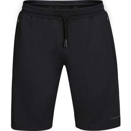 Pánské teplákové kraťasy PROGRESS Symbol Shorts černé (Velikost M)