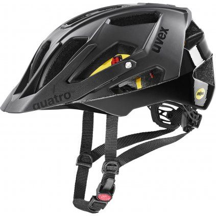 MTB helma UVEX Quatro CC Mips černá (Velikost 56-60)