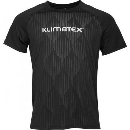 Pánské funkční triko KLIMATEX Forkys černé (Velikost L)