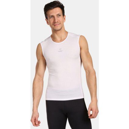 Unisex funkční tílko KILPI Netty bílé (Velikost L)