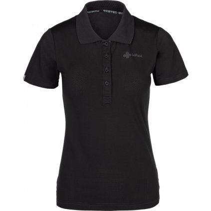 Dámské polo tričko KILPI Collar-w černá (Velikost 36)