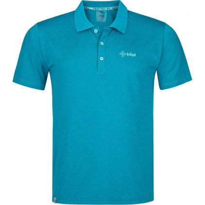 Pánské polo tričko KILPI Collar-m tyrkysová (Velikost L)