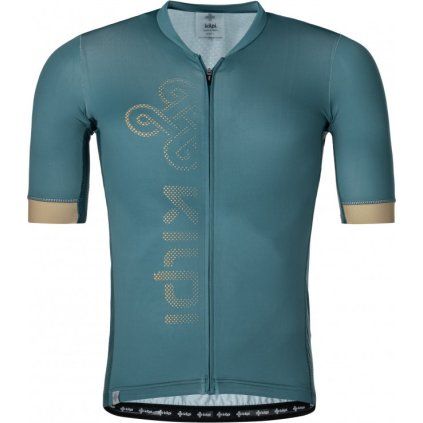 Pánský cyklo dres KILPI Brian-m tyrkysová (Velikost L)