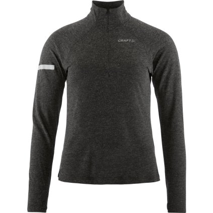 Dámské funkční triko CRAFT ADV SubZ Wool LS 3 - černá (Velikost XS)