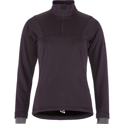 Dámský funkční polorolák CRAFT CORE Gain Thermal - fialová (Velikost XS)