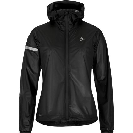 Dámská běžecká bunda CRAFT PRO Hydro Lightweight - černá (Velikost XS)