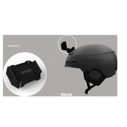 Klip na helmu SILVA Helmet Mount Discover/Explore 5 - černá (Velikost UNI)
