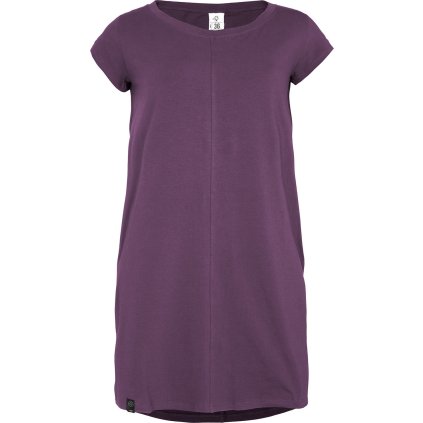 Dámské šaty WOOX Kamisu Black Plum