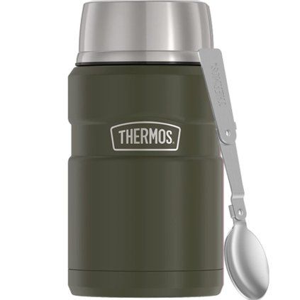 termoska na obed army green