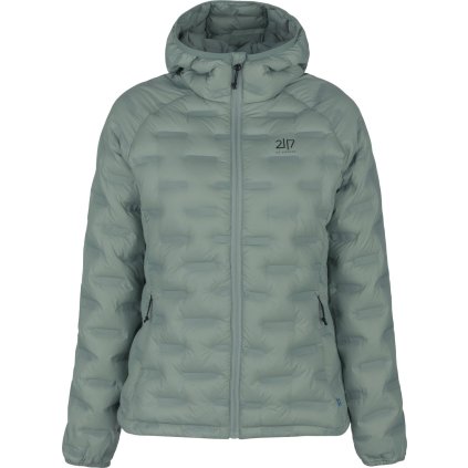 Dámská péřová bunda 2117 of Sweden Saivo zelená (Velikost XXL)