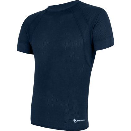 Pánské funkční triko SENSOR Coolmax Air deep blue (Velikost M, Barva modrá)