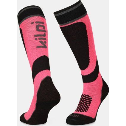 Unisex merino podkolenky KILPI Anxo růžové (Velikost 39)