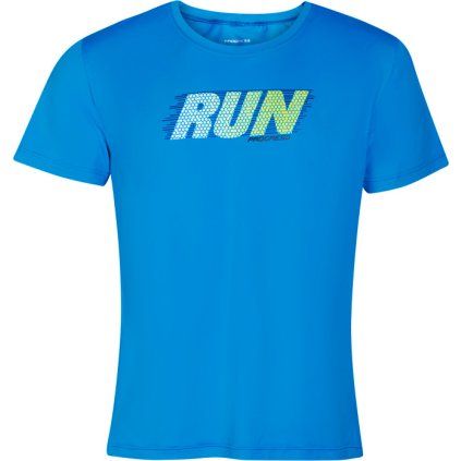 Pánské sportovní triko PROGRESS Deporte Run modré (Velikost XL)