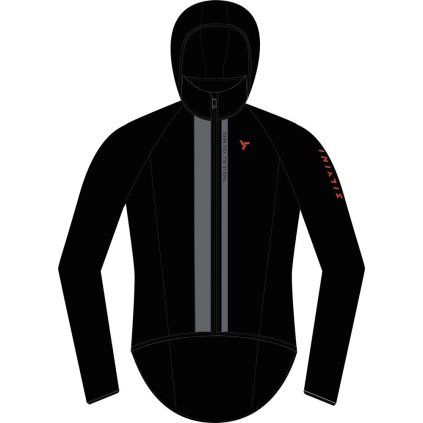 Pánská cyklo bunda SILVINI Gelo černá (Velikost S)