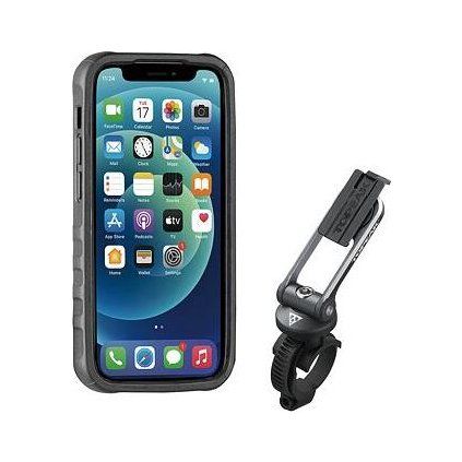 Obal pro iPhone 12 Mini TOPEAK Ridecase černá/šedá