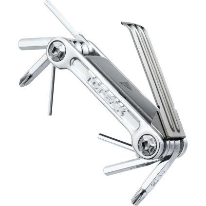 TOPEAK nářadí MINI 9 PRO s pouzdrem stříbrná
