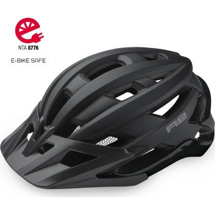 Unisex cyklistická helma R2 Guard černá (Velikost L)