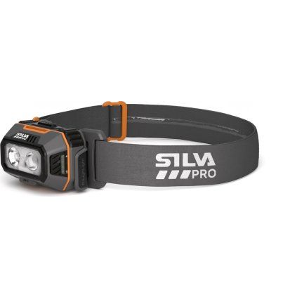 Čelovka SILVA Rough Light 700 tmavě šedá (Velikost UNI)