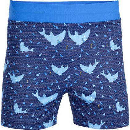 Chlapecké plavky boxerky LITEX modré (Velikost 104)