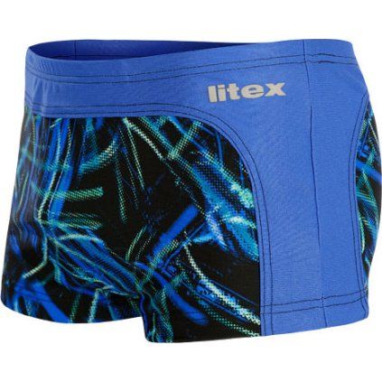 Chlapecké plavky boxerky LITEX modré (Velikost 140)
