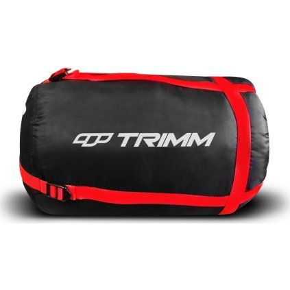 Obal na spacák TRIMM S tmavě šedý (Velikost S, Barva dark grey/ red)
