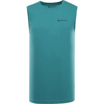 Pánské sportovní tílko ALPINE PRO Qaret zelené (Velikost 5XL)
