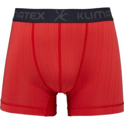 Pánské funkční boxerky KLIMATEX Rune červená (Velikost 2XL)