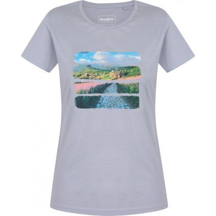 Dámské bavlněné triko HUSKY Tee Flo L modré (Velikost S)