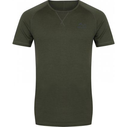 Pánské merino triko HUSKY Mersa M zelená (Velikost S)
