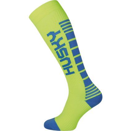 Unisex ponožky HUSKY Compress fit zelené (Velikost S-M (36-41))