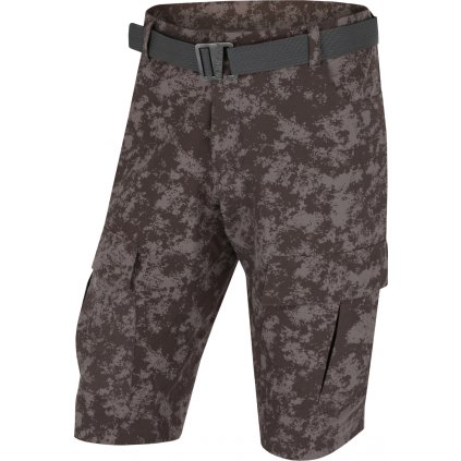 Pánské funkční kraťasy HUSKY Kafrey M hnědé (Velikost XXXL)