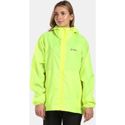 Unisex nepromokavá bunda KILPI Jaluu žlutá (Velikost L)